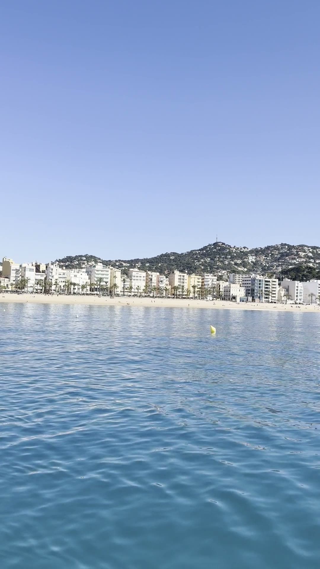 Lloret de Mar vom Wasser