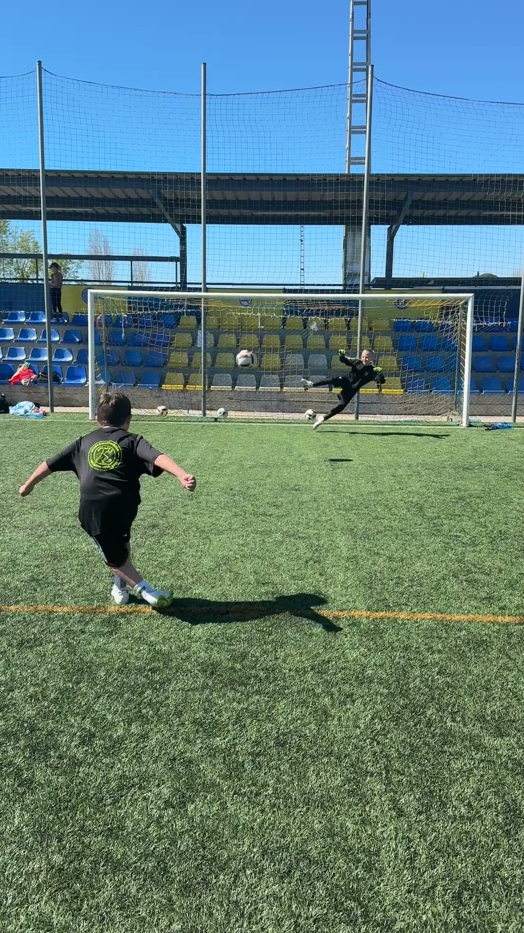 Trainingsplatz in Lloret de Mar