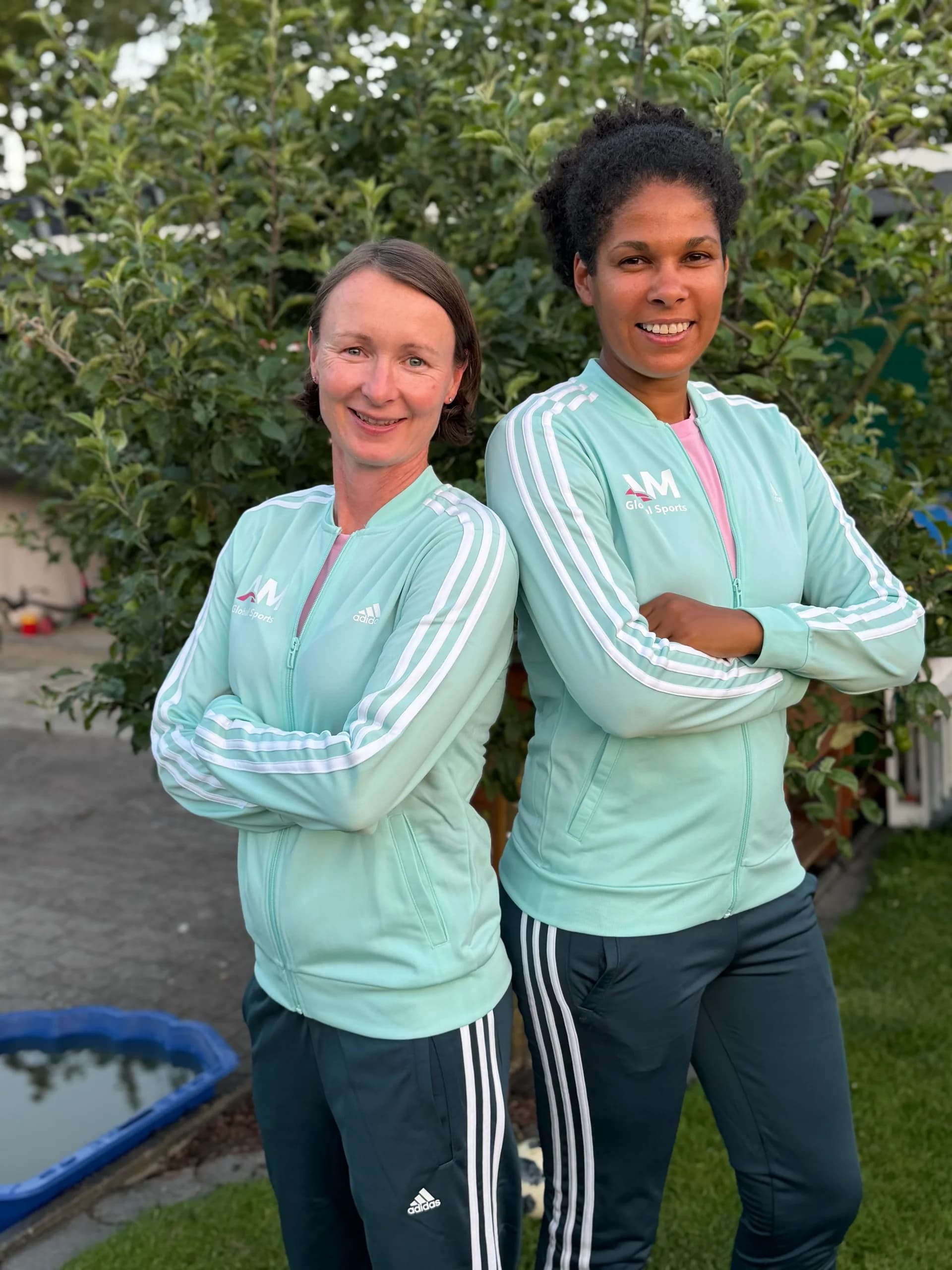 Navina Omilade und Conny Pohlers