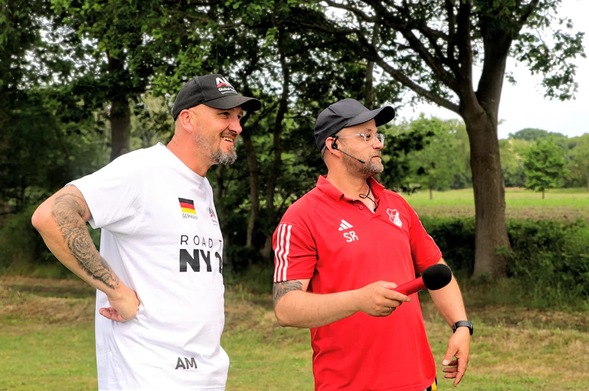 Andreas Matysek und Steven Helvogt