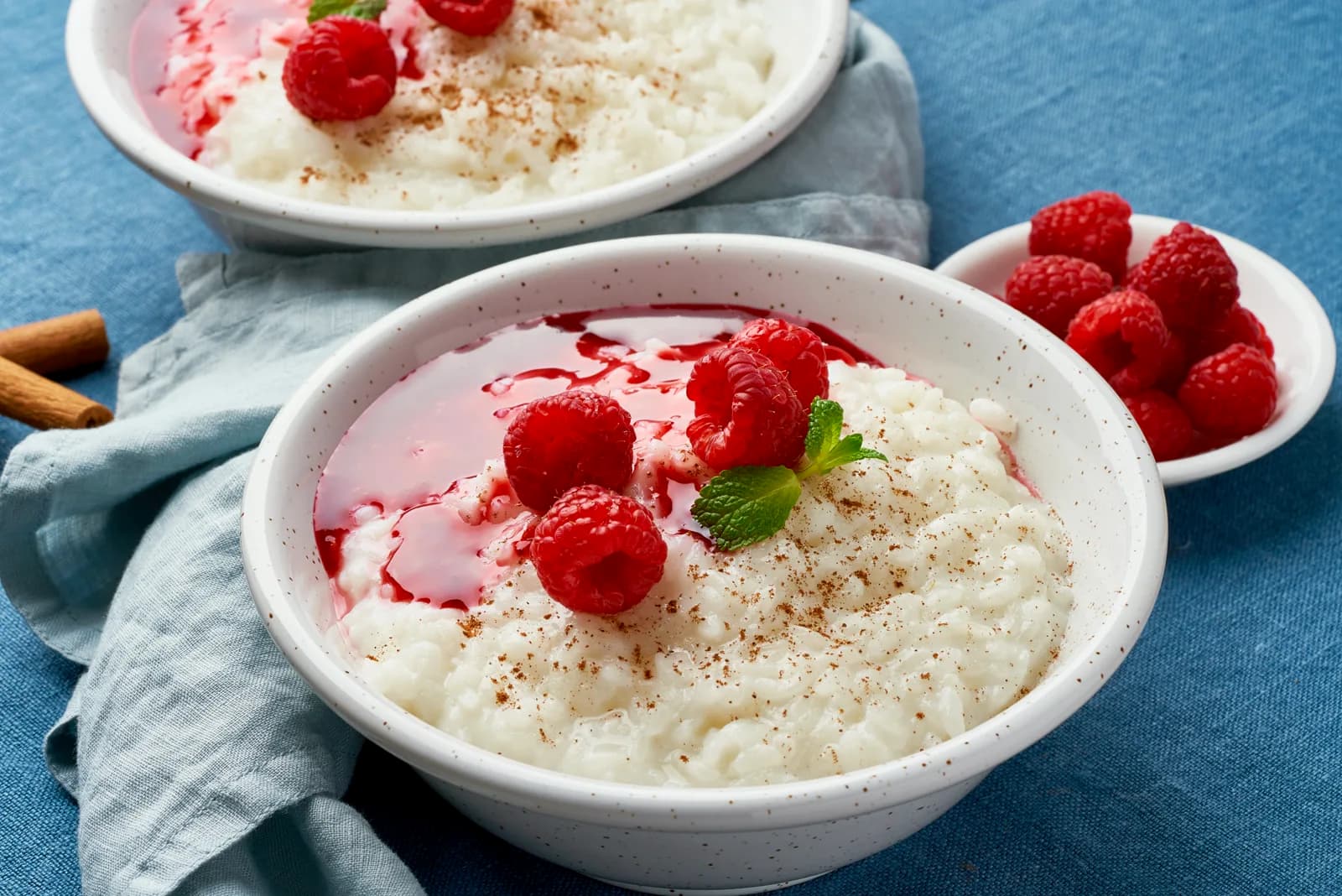 Kokos-Milchreis mit Ahornsirup